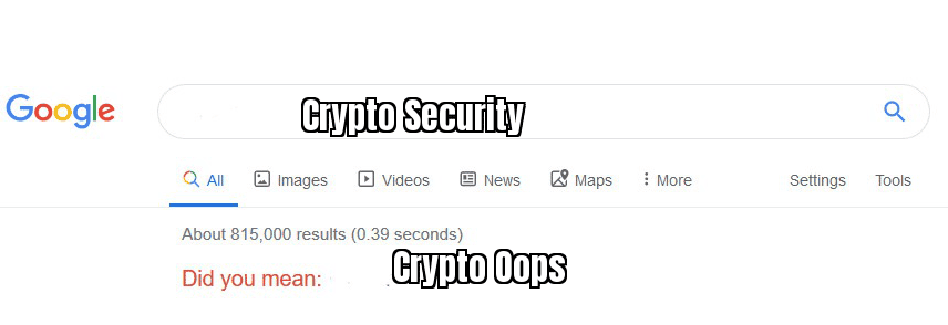 "When you realize your crypto isn't as secure as you thought - meme idea: a panicked face with a laptop screen showing a hack alert"