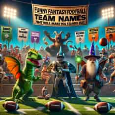 Post Image about Funny Fantasy Football Team Names That Will Make You Stand Out - Daily Fantasy Sports Blog