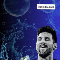 Post Image about Messi & $WATER promotion: Solana token's wild rise and ethical concerns