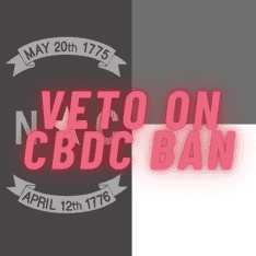 Post Image about North Carolina: Governor will veto on CBDC ban bill