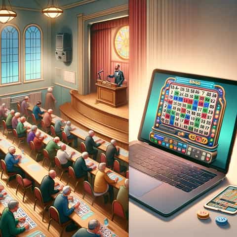 Image for From Bingo Halls to Laptops: The History of Online Bingo - Online Bingo Blog