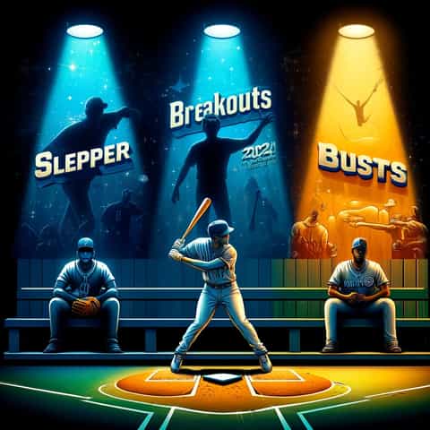 Image for 2024 Fantasy Baseball Sleepers, Breakouts, and Busts Revealed