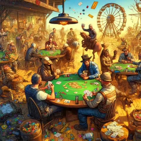 Image for Newest Form of In-Game Gambling: How To Play Poker in Rust - Rust Gambling Blog
