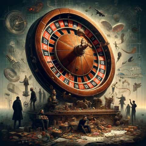 Image for Rust Wheel Roulette: Why You Almost Always Lose - Rust Gambling Blog