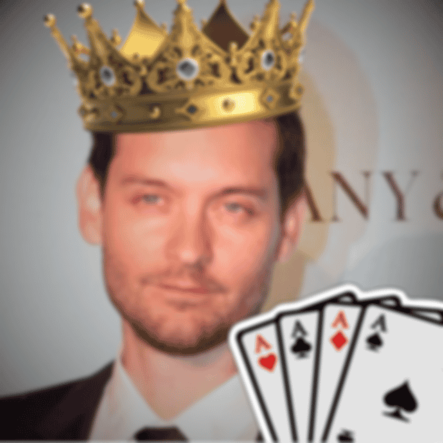 Background Image for Tobey Maguire: Hollywood's best poker player